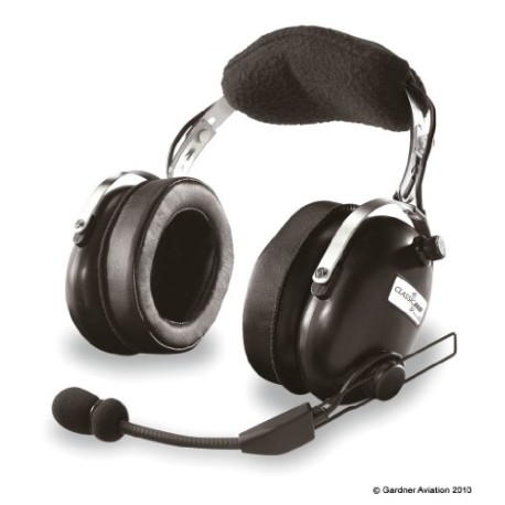 Flightcom 4DLX Classic Active Noise Reduction (ANR) Aviation Headset Dual Jack